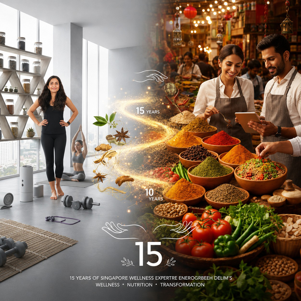 Puja and MJ — Founders of Build & Blend